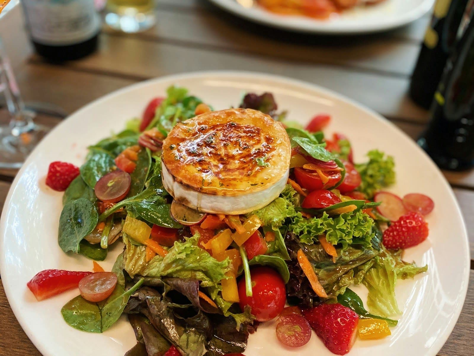 Ensalada de cabra