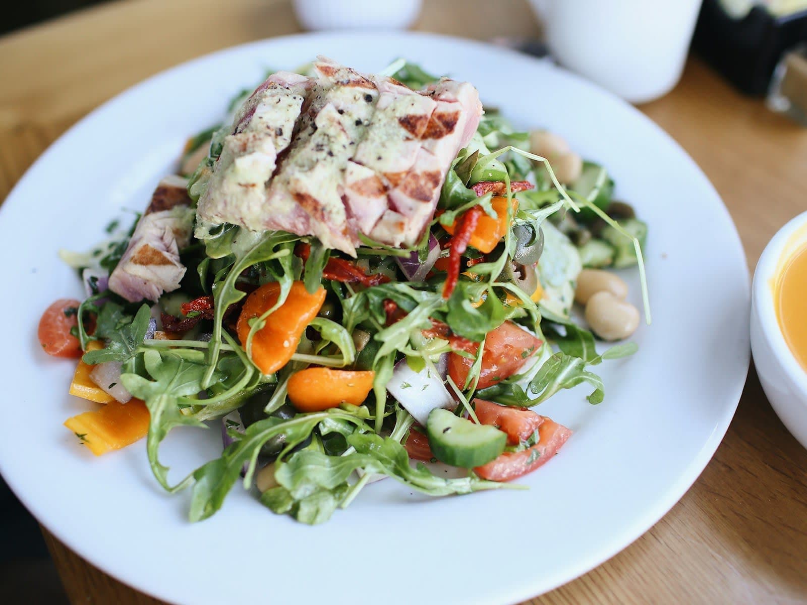 Ensalada de foie
