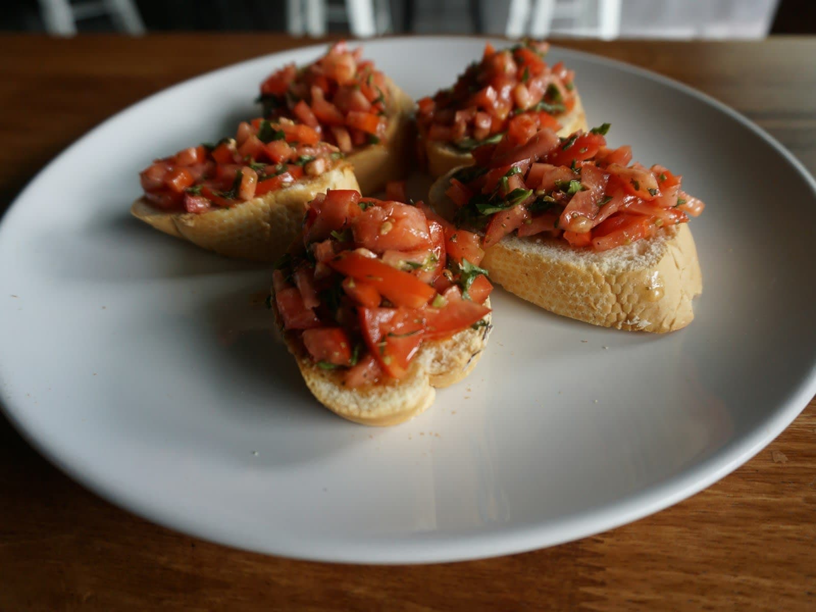 Tostada de aceite y tomate